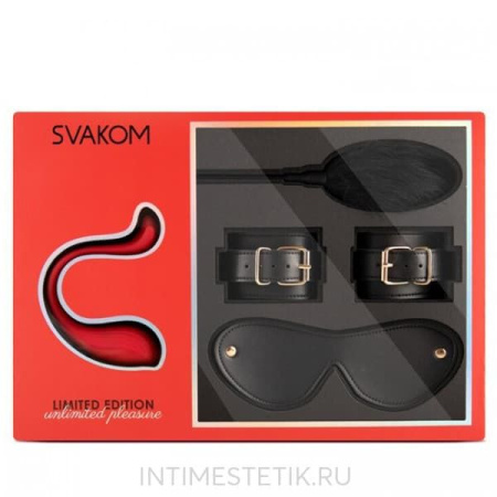 Лимитированный подарочный набор Svakom Unlimited Pleasure BDSM GIFT BOX  (Phoenix Neo + БДСМ аксессуары)